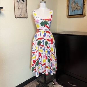 Nooworks A-ok Print Vacation Dress size XS